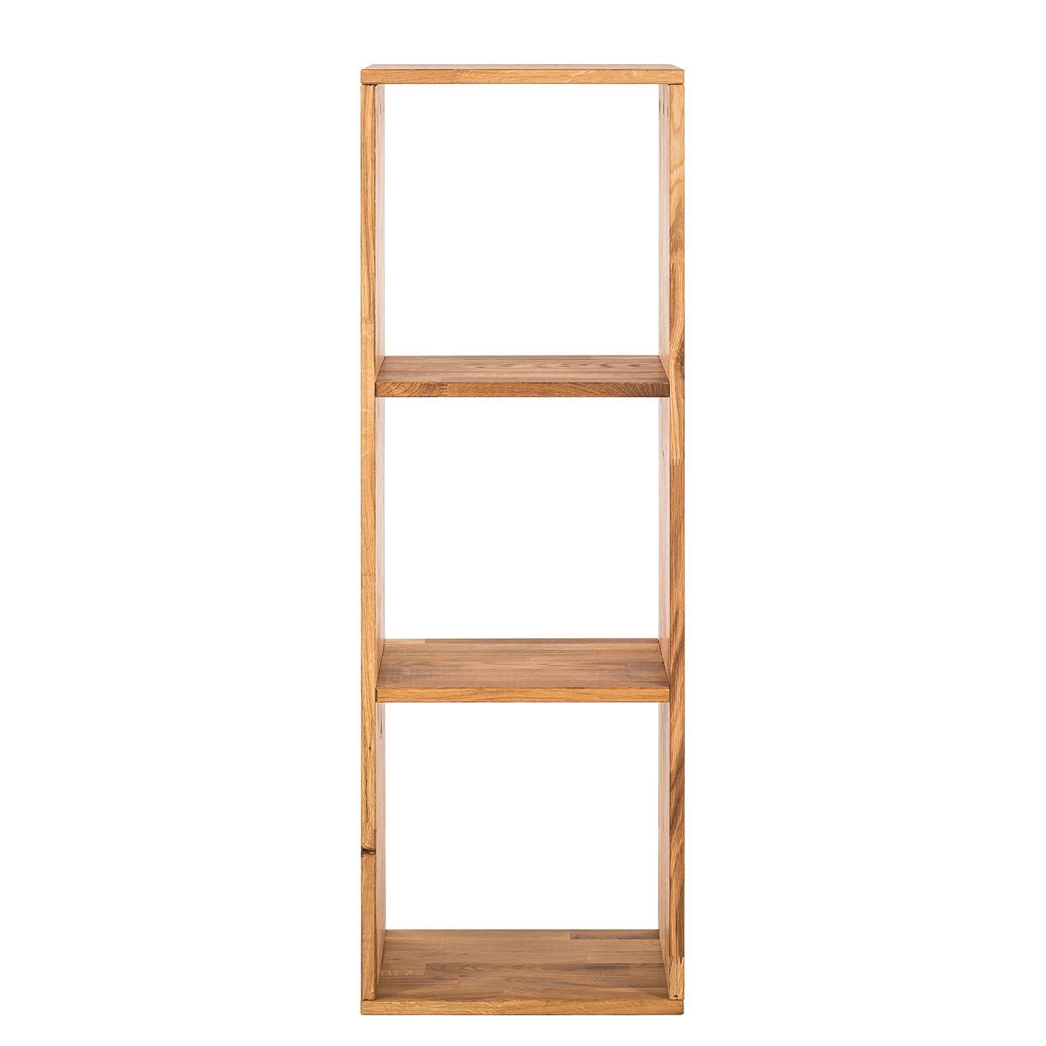 NordicStory Estanteria Libreria De Madera Maciza De Roble Nordico  Escandinavo